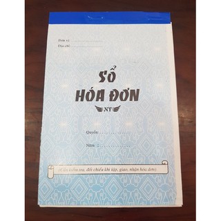 Phiếu thu/chi/nhập/xuất/hóa đơn 2 liên (13x19) 1 quyển