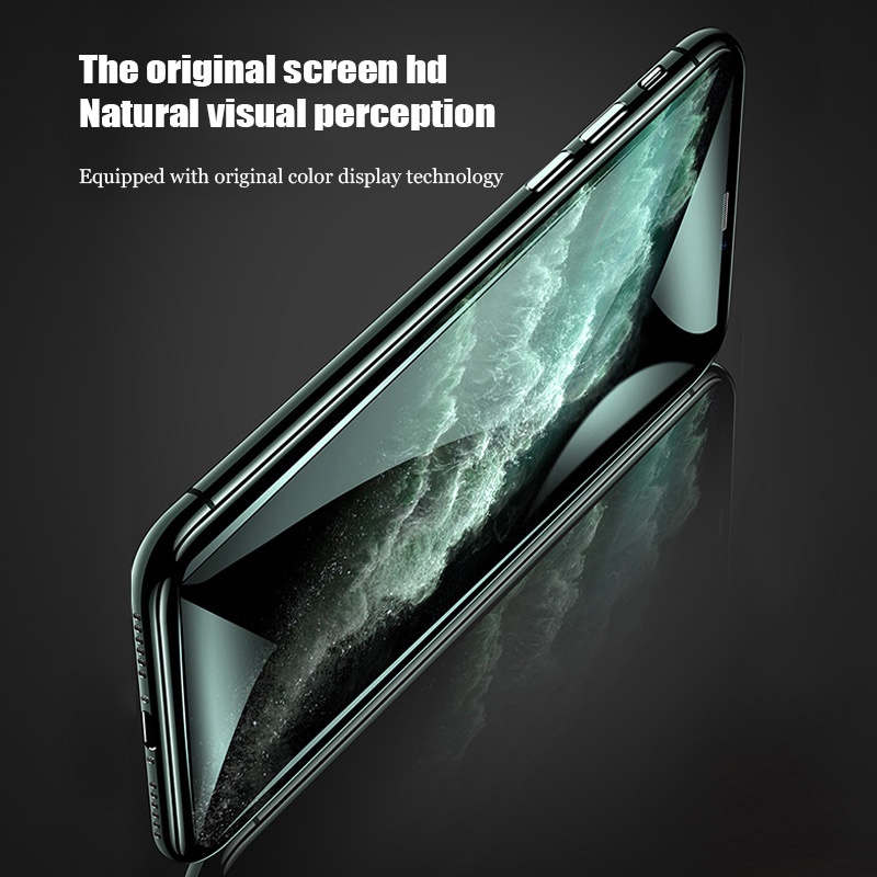 Kính Cường Lực Bảo Vệ Màn Hình 100D Cho iPhone14 13 12 11 Pro Max XS XR X 7 Plus SE 2020 6S 6 7 8 Plus H9