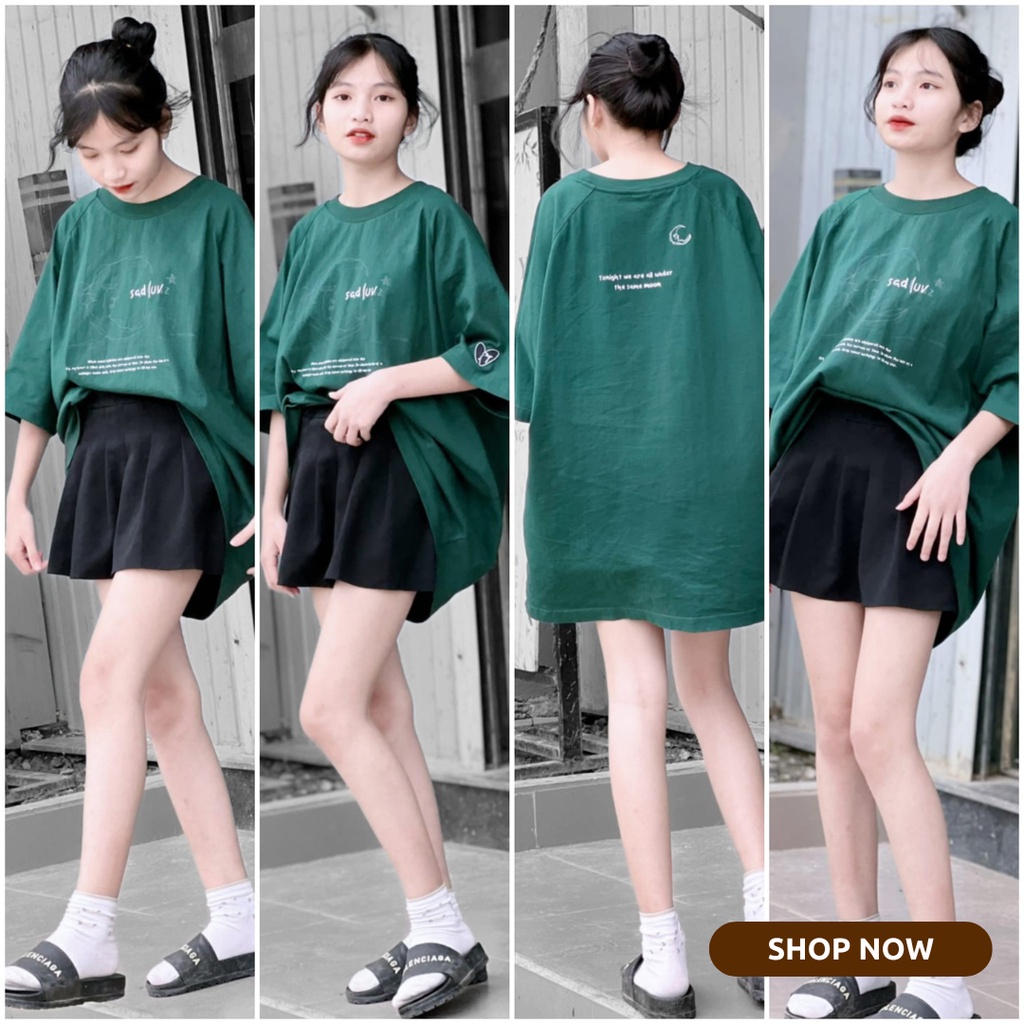 Áo thun tay lỡ SADBOIZ SADLUV form rộng unisex, áo phông Sadboiz nam nữ phong cách hàn quốc CoCoo Store