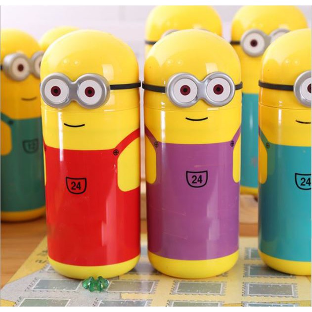 BỘ MÀU NƯỚC 12/24/36 MÀU Hộp MINION DỄ THƯƠNG MN01