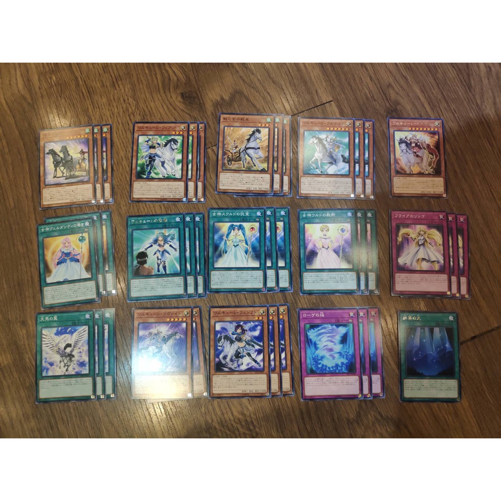 Set thẻ bài Valkyrie 40 lá