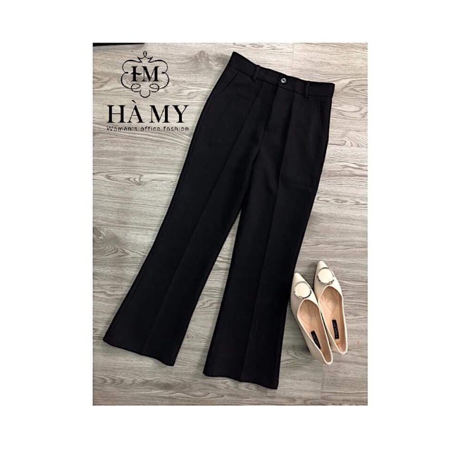 Quần ống loe công cở vải tuyết mưa cao cấp | BigBuy360 - bigbuy360.vn