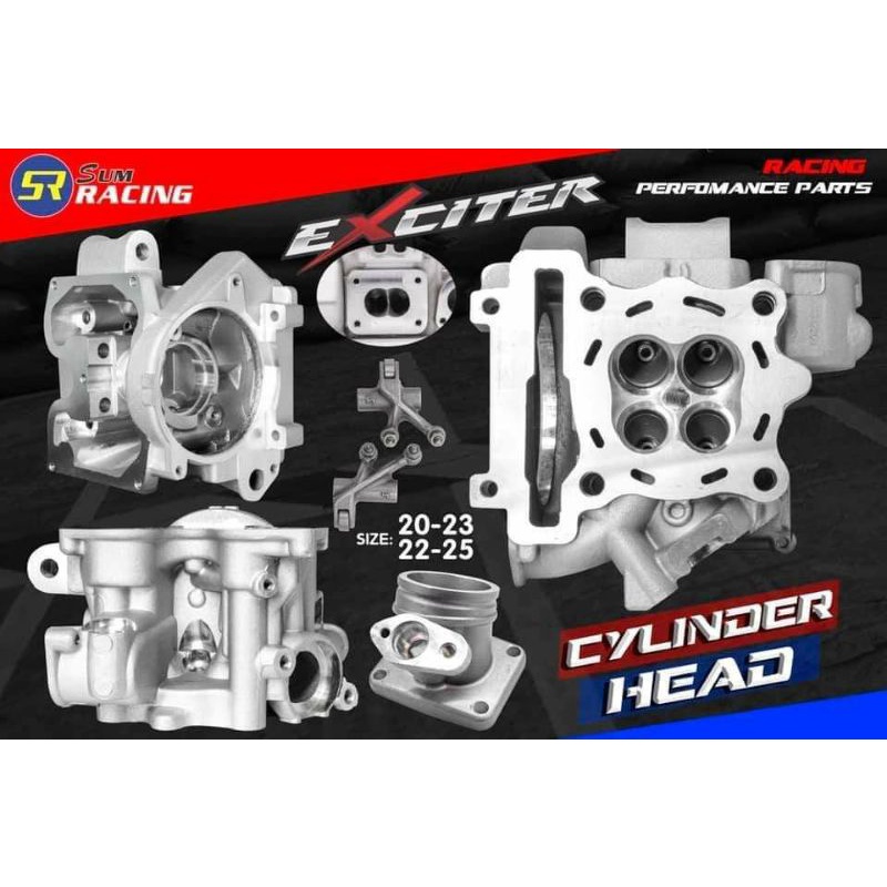 Đầu Bò SUM racing dành cho Exciter các đời.