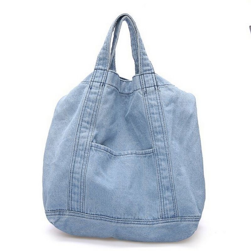 Túi xách Denim nữ cỡ lớn