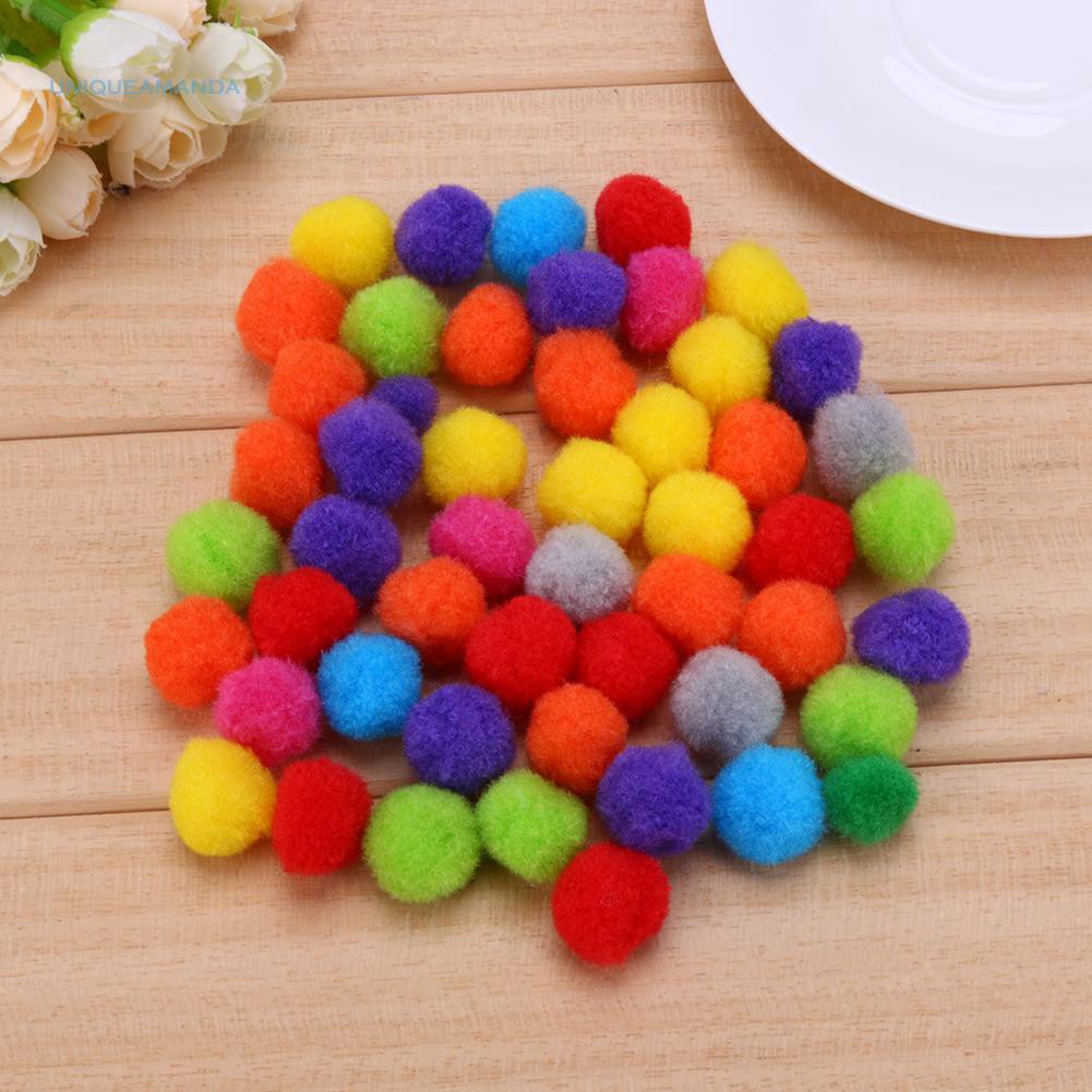 POMPOM pom pom cỡ 2CM - TÚI khoảng 125 VIÊN