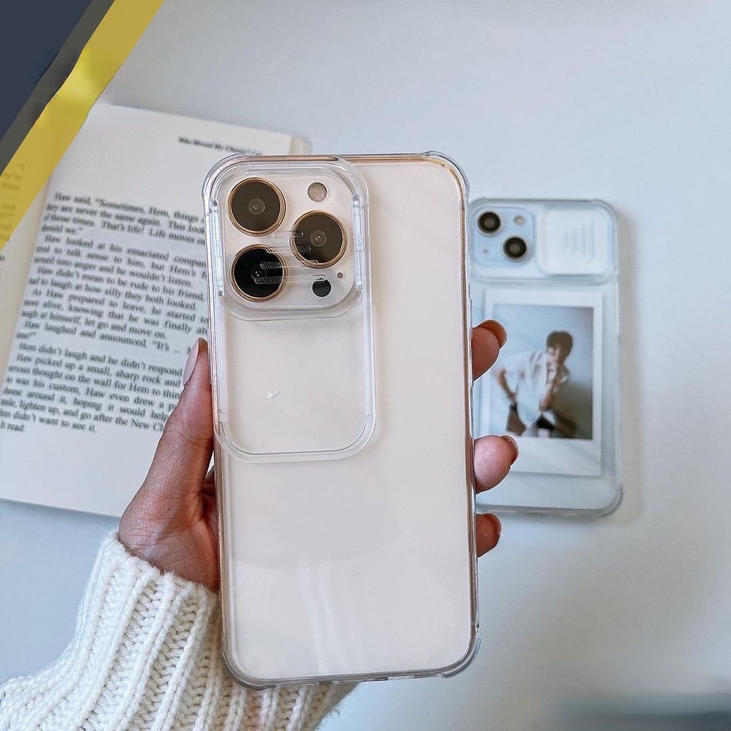Ốp điện thoại thiết kế thanh trượt bảo vệ camera cho compatible for iPhone 13 12 Pro MAX 12 MiNi 6 7 8 Plus X XR XS 11 Pro MAX se2020