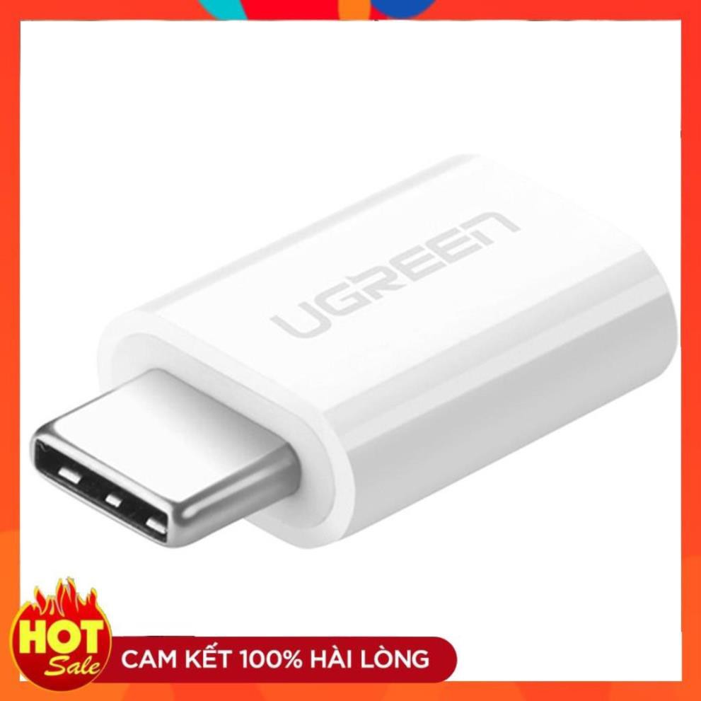 [Chính Hãng] Đầu chuyển đổi Type C sang Micro USB Ugreen 30154