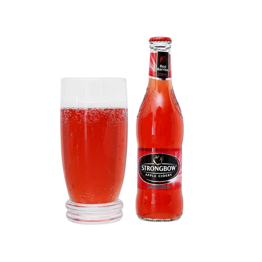 Bia Strongbow chai thuỷ tinh 330ml