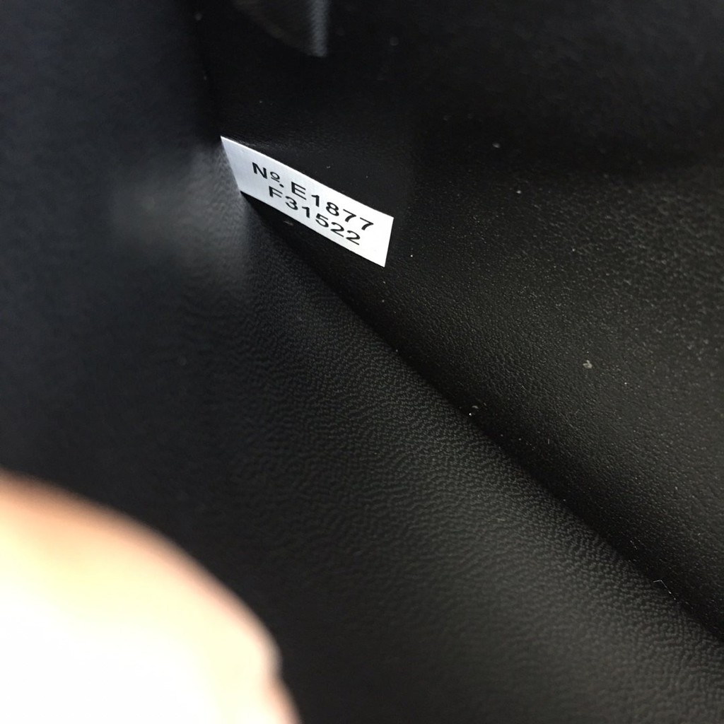 COACH Ví da gấp đôi sang trọng cổ điển  / Ví in hình đầu sói ngắn 31522