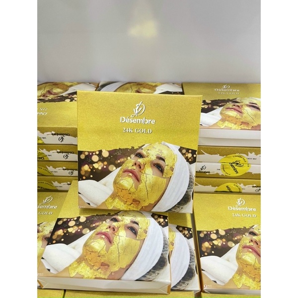 Hộp 100 vàng lá 24k GOLD , lá to 9x9cm