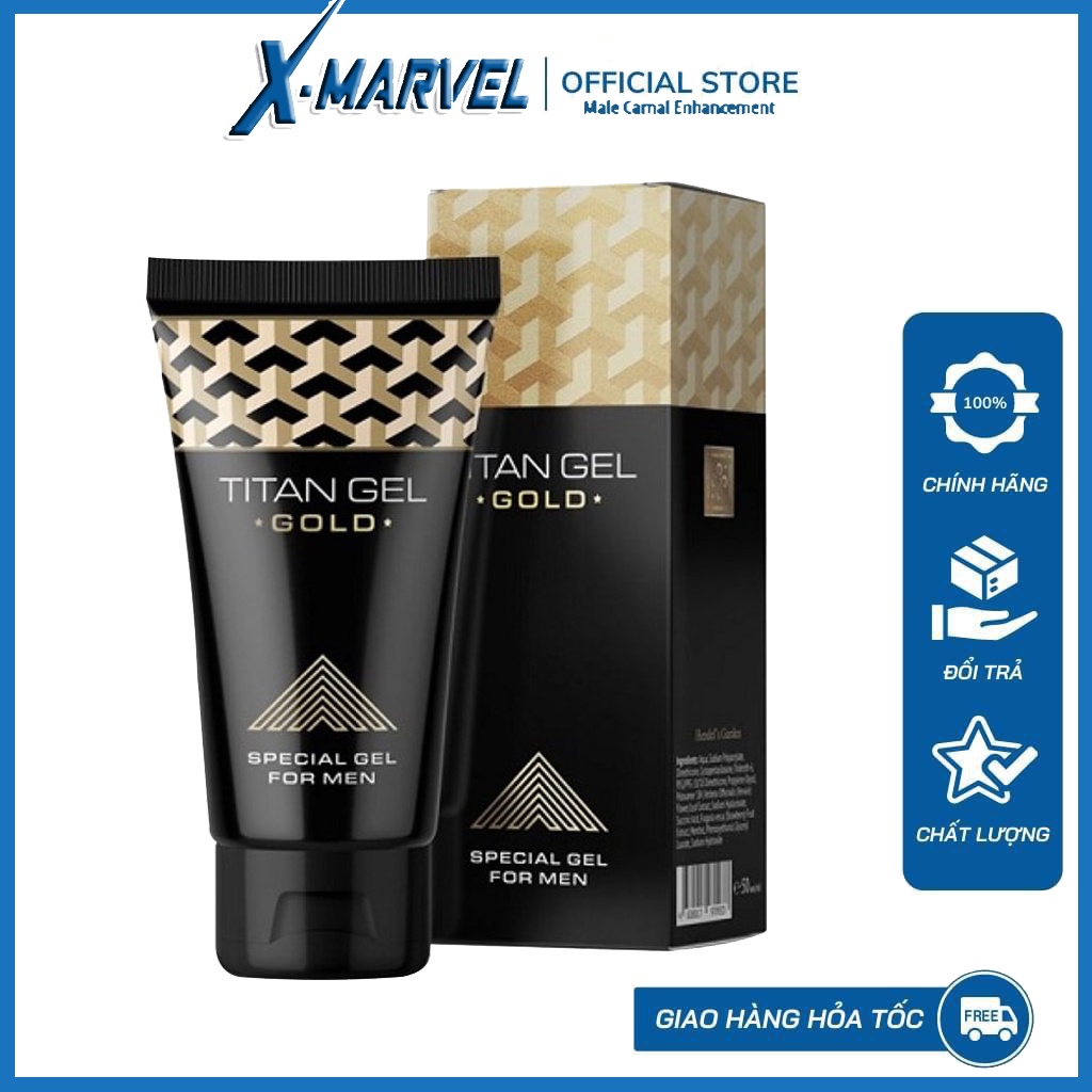 Sản phẩm hộ trợ sức khoẻ nam ,gel titan xxl nga chính hãng XMARVEL