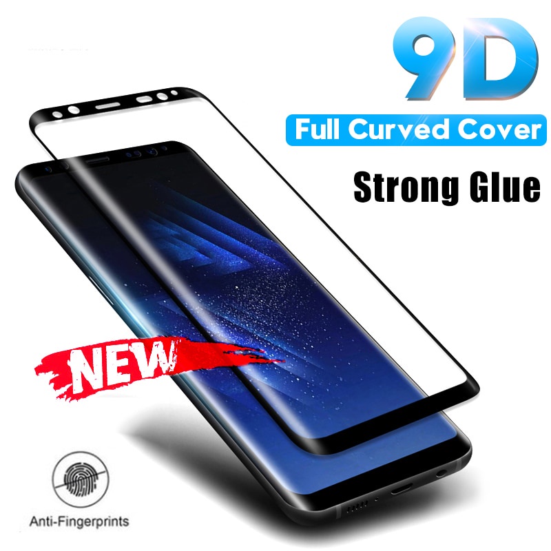 Kính cường lực bảo vệ toàn màn hình cho Samsung Galaxy S9 S8 Plus Note 9 8 S7 Edge