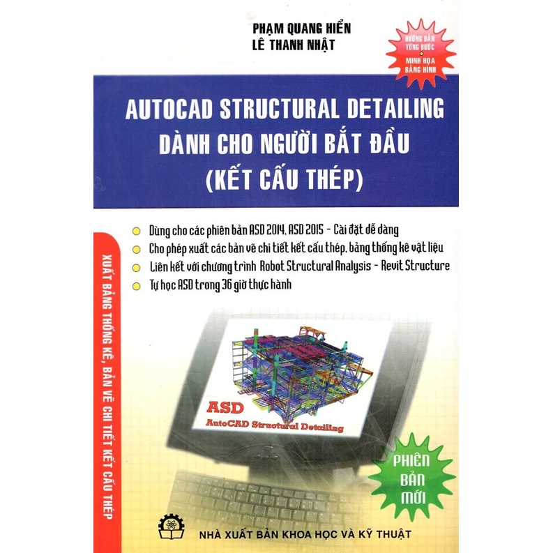 Sách - Autocad Structural Detailing Dành Cho Người Bắt Đầu ( Kết Cấu Thép )