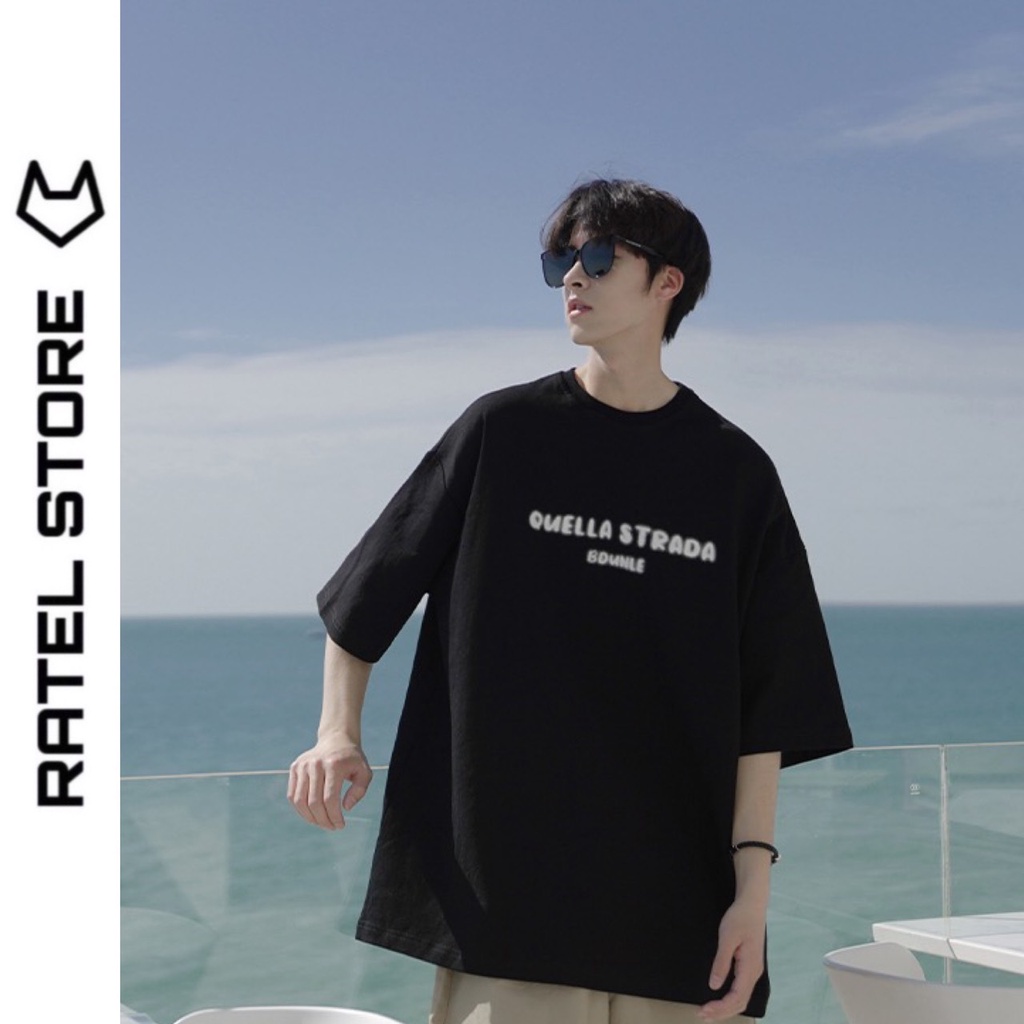 Áo Thun Local Brand T-Shirt QUELLA STRADA MỜ UNISEX NAM NỮ FORM RỘNG