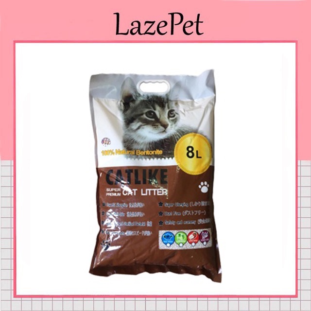 [Mã PET50K giảm Giảm 10% - Tối đa 50K đơn từ 250K] [NOWSHIP] Cát vệ sinh cho mèo CATLIKE 8L