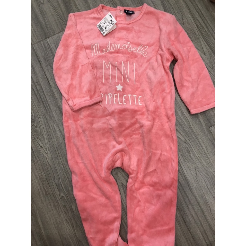 Body nhung dài bé trai + gái size bé từ sơ sinh đến 24 tháng