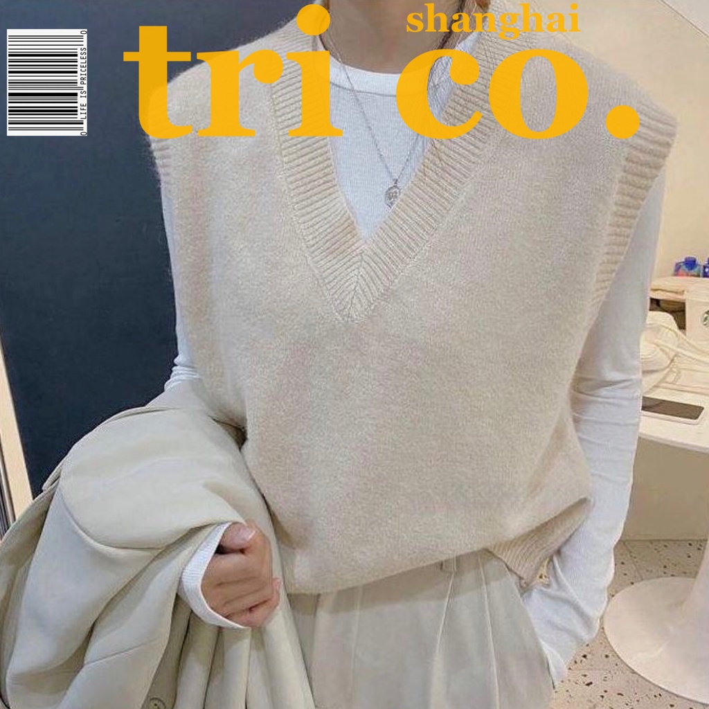 Áo sát nách dệt kim nhiều màu sắc tùy chọn phong cách retro đa năng thời trang dành cho nữ