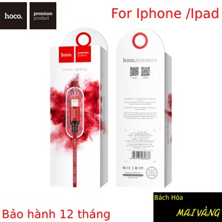 Cáp sạc iphone Hoco X14 dài 1M chính hãng