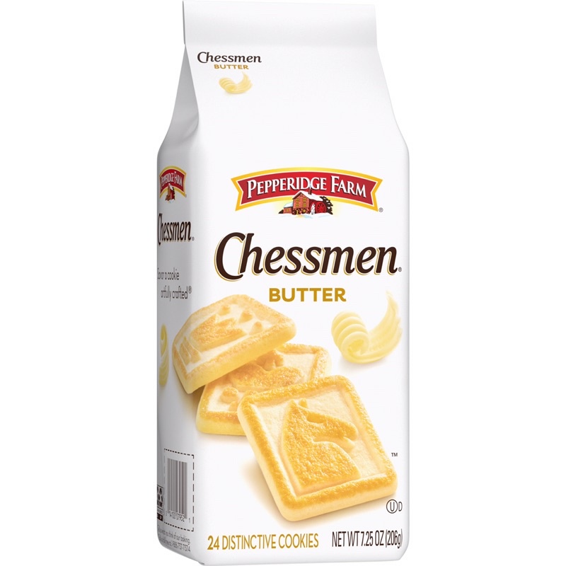 Bánh quy vị bơ phô mai Chessmen hiệu Pepperidge Farm 206g