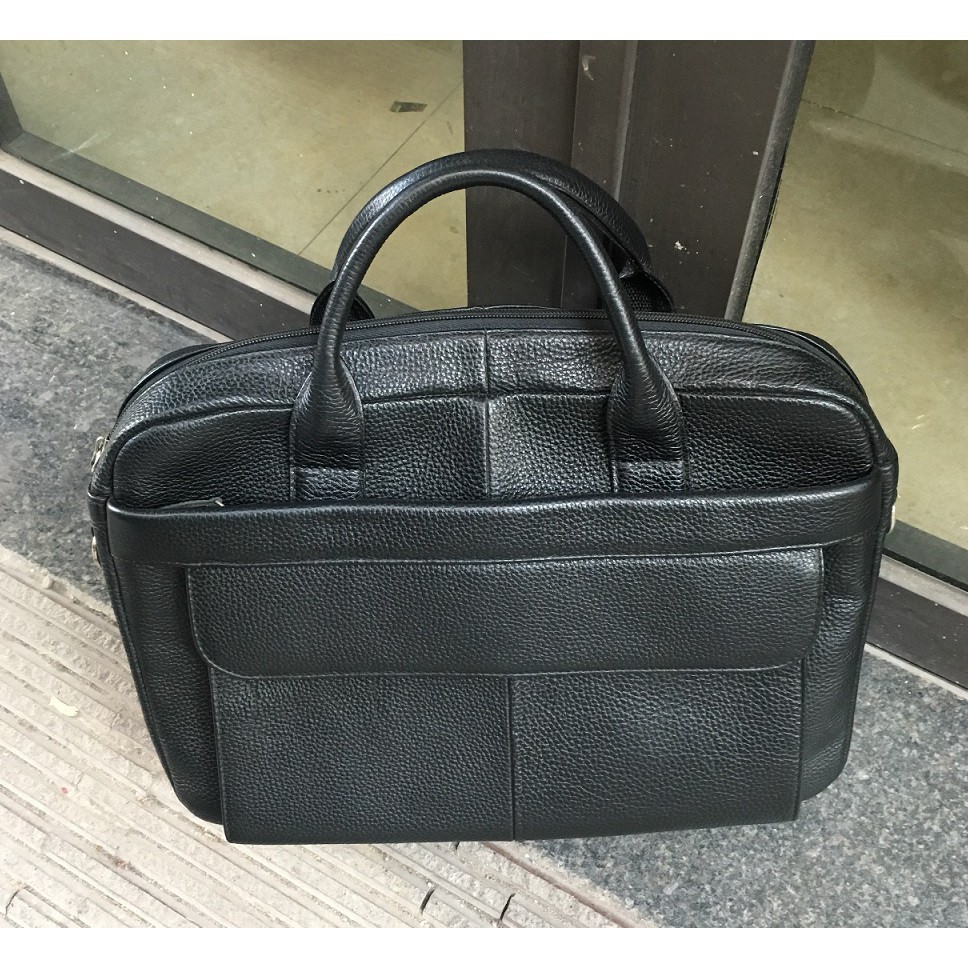 Cặp da công sở handmade da thật cao cấp 2019 hàng chất