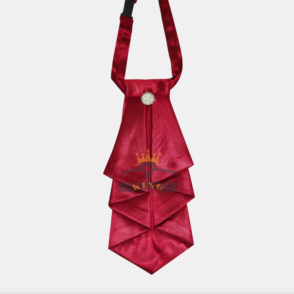 Cà vạt nữ KING bản to vải phi bóng cao cấp giá rẻ X08