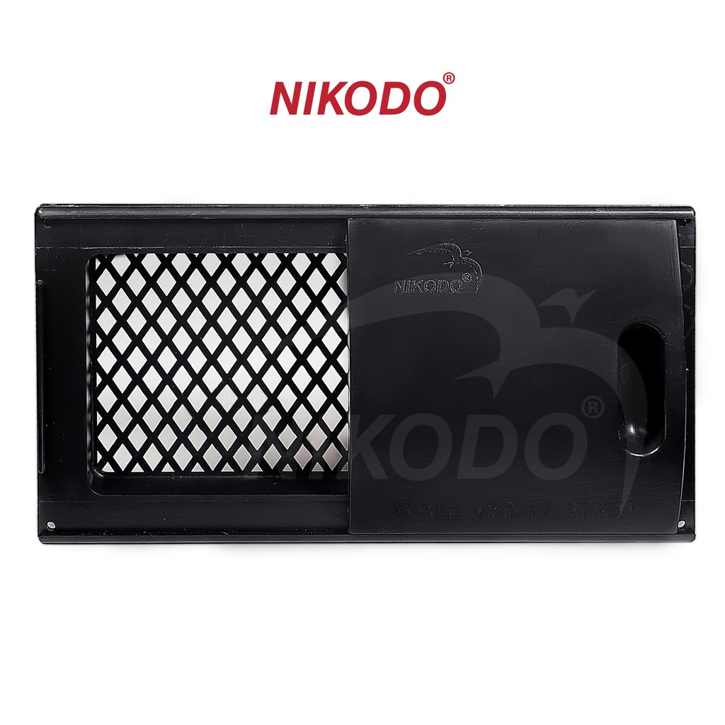 Cửa lùa thông gió, điều tiết không khí nhà nuôi yến Nikodo