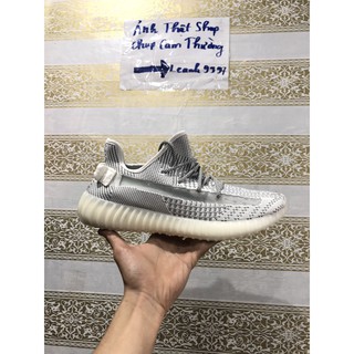 Giày thể thao yeezy 350 static trắng xám