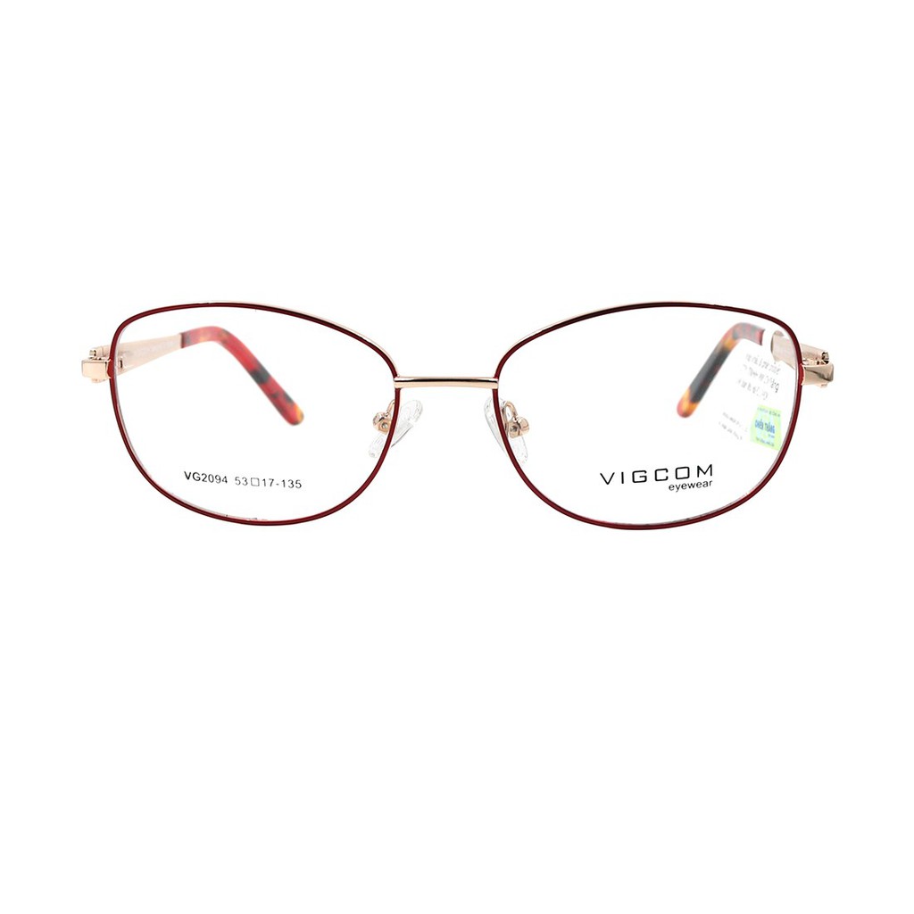 Gọng kính nam nữ thời trang Vigcom VG2094 chính hãng, thiết kế dễ đeo bảo vệ mắt