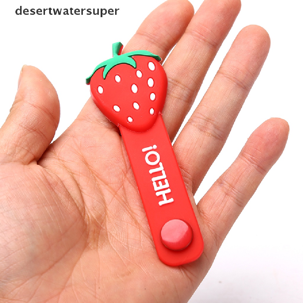 Dụng Cụ Quấn Bảo Vệ Dây Cáp Hình Trái Cây Dễ Thương