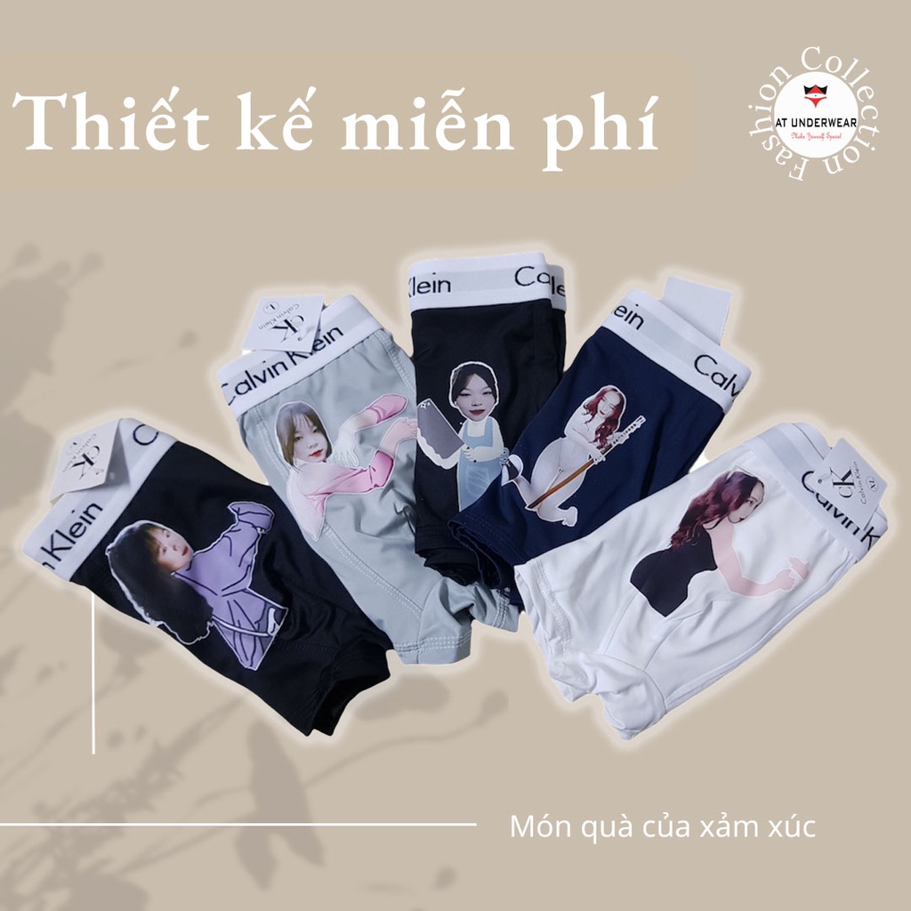 sịp in hình tặng người yêu, quần sịp in hình, quần sịp nam, quần sịp thun lạnh, quần sịp in chibi