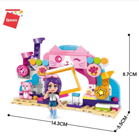 QMAN2027 - BỘ ĐỒ CHƠI LẮP RÁP LEGO LỄ HỘI ÂM NHẠC CHERRY