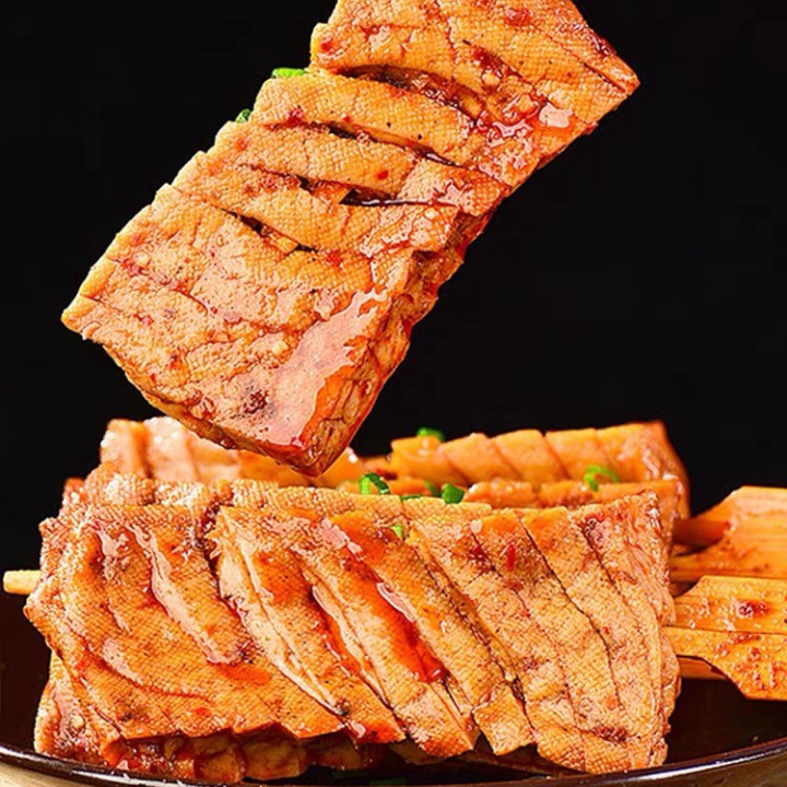 ĐẬU HŨ XIÊN QUE SỐT CAY Kiều Đại Nương Đặc sản Hồ Nam ( hàng có sẵn) | BigBuy360 - bigbuy360.vn