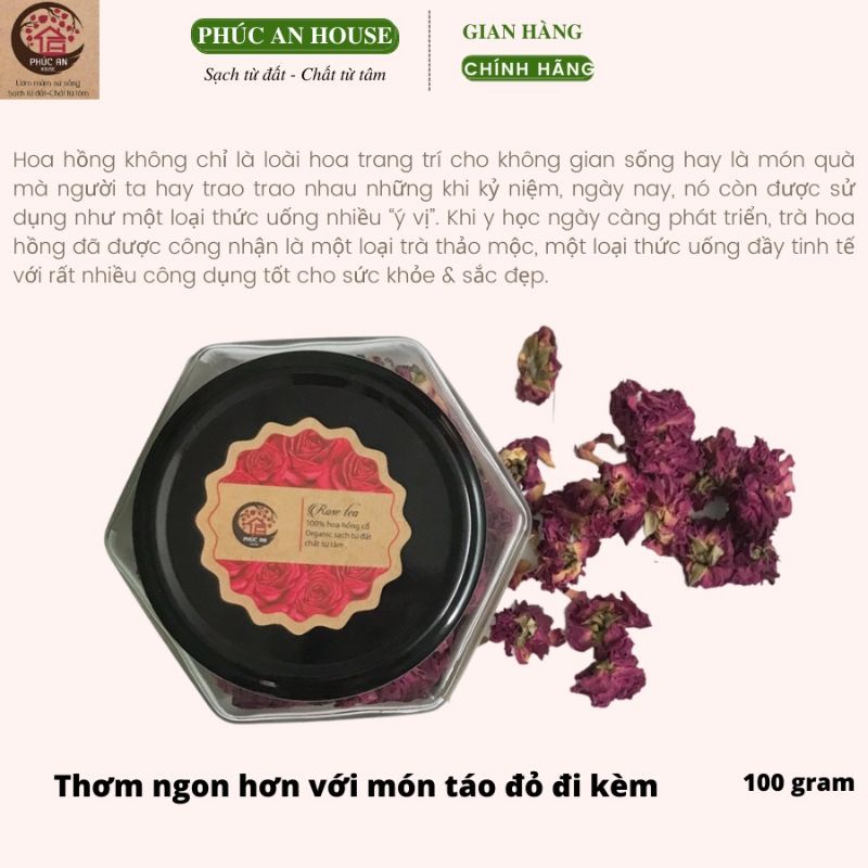 Trà hoa hồng Phúc An House