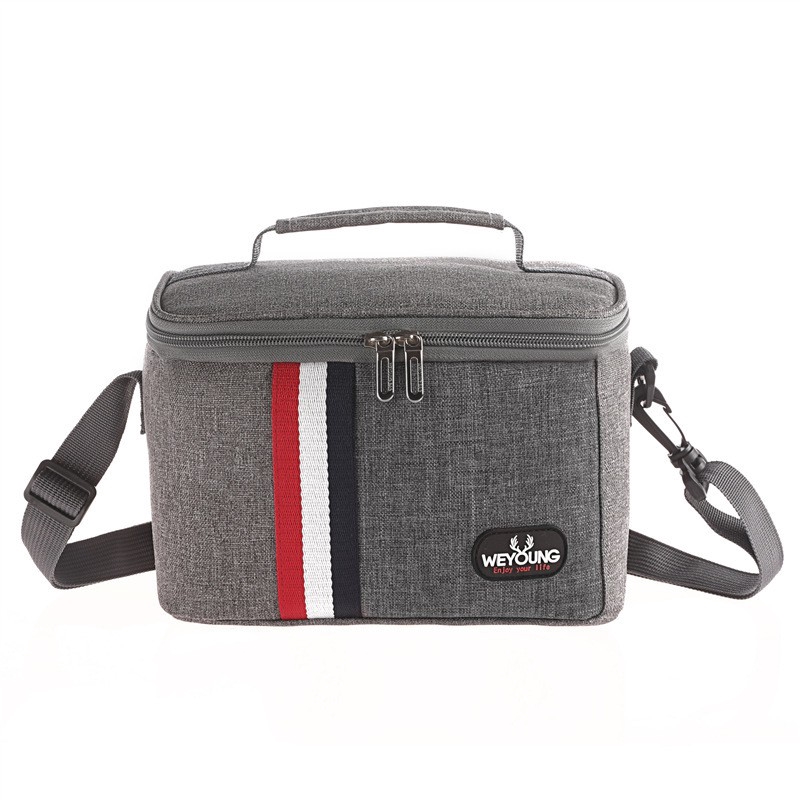Túi giữ nhiệt bằng chất liệu lá nhôm đựng hộp cơm trưa tiện dụng đi picnic | BigBuy360 - bigbuy360.vn