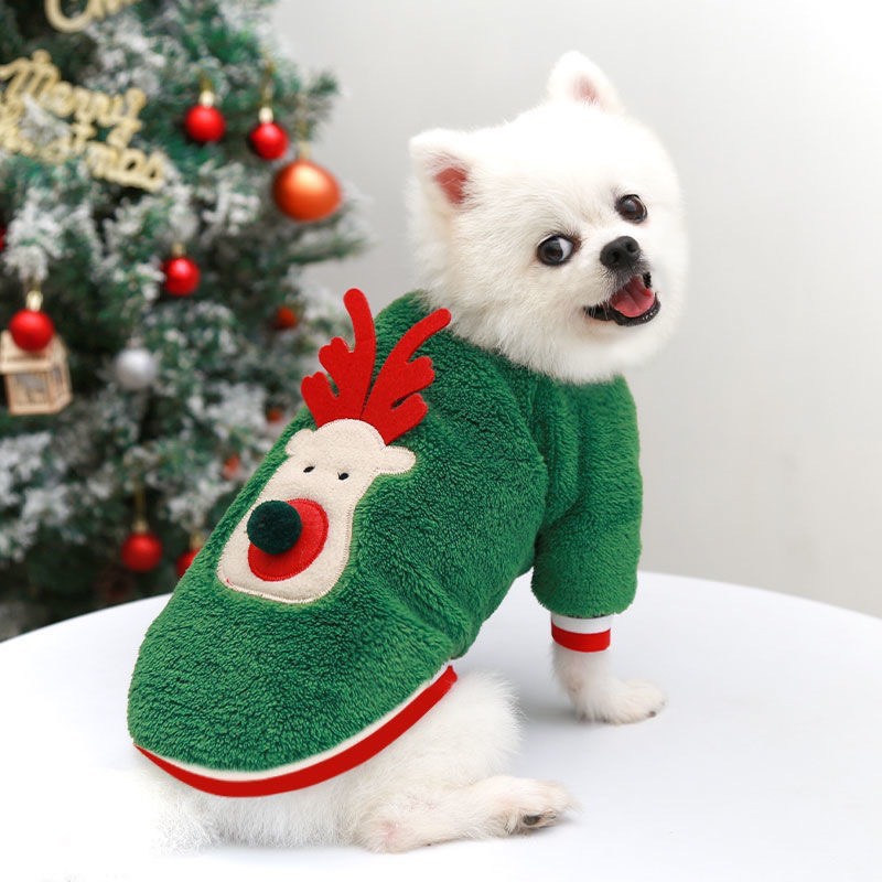 Áo giáng sinh - noel cho chó mèo, ấm áp mùa noel