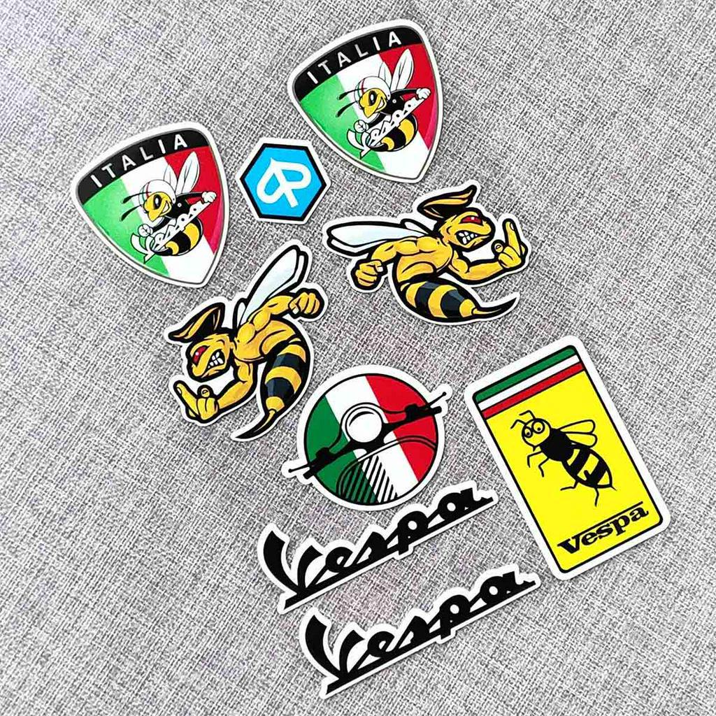 Decal Dán Trang Trí Xe Mô Tô Hình Người Lái Xe Mô Tô