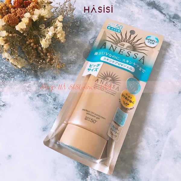 Chống Nắng Dạng Gel SHISEIDO - Anessa UV Sunscreen Skincare Gel SPF50+/PA++++ 90g
