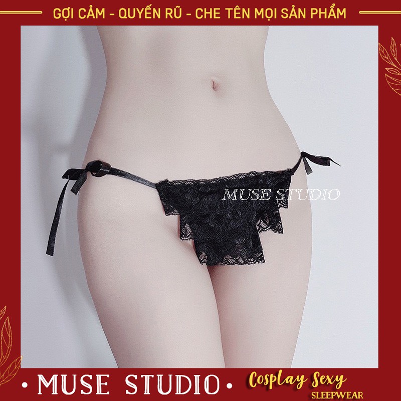 Đồ Lót Gợi Cảm - Quần lót sexy voan mềm buộc nơ 2 bên | BigBuy360 - bigbuy360.vn