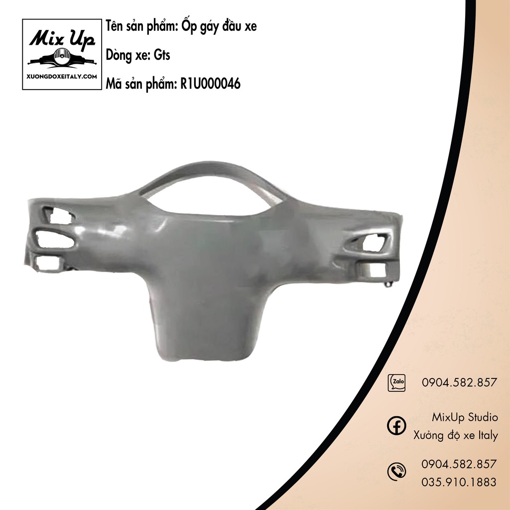 BỘ ỐP ĐẦU XE GTS NGUYÊN BẢN KHÔNG MÀU