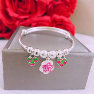 LẮC TAY BẠC CHO BÉ