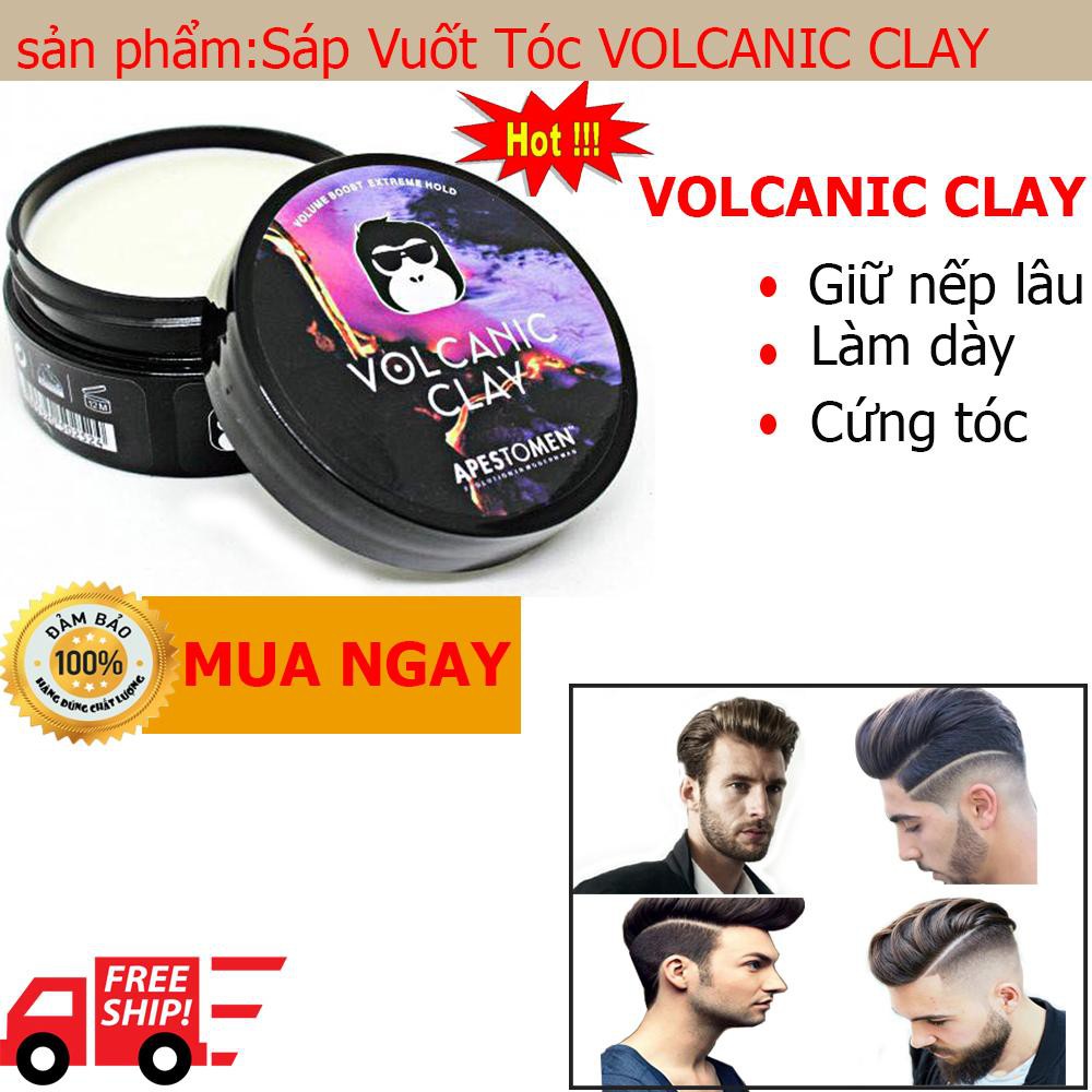 Sáp Vuốt Tóc Nam Apestomen Volcanic Clay Chính Hãng - Keo Vuốt Tóc Nam