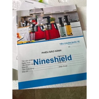 Máy ép chậm nineshield mini ( Sẵn hàng )