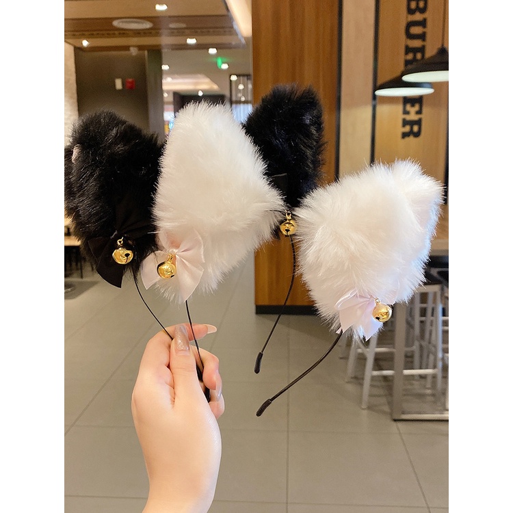 Băng Đô Hình Tai Mèo Dễ Thương Phong Cách Hàn Quốc