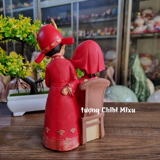Cặp Tân Lang - Tân Nương mẫu Vén Rèm E Thẹn
