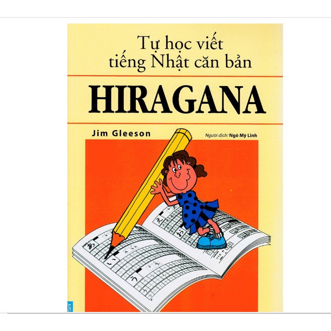 Sách - Tự học viết tiếng Nhật căn bản Hiragana - FirstNews