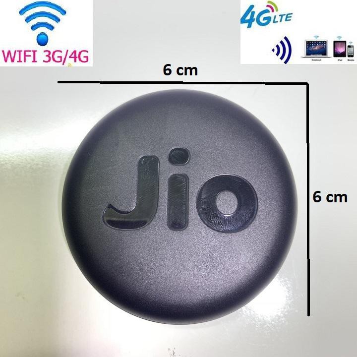CỤC PHÁT WIFI JIO 3G 4G Bản Quốc Tế Phát Mạng Tốc Độ Khủng Pin 3000Mah Dùng Cho 31 Máy | BigBuy360 - bigbuy360.vn