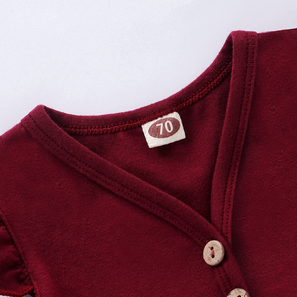 Bộ Áo Liền Quần Bằng Vải Cotton Cho Bé