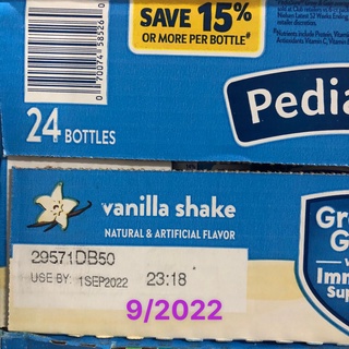 ❤ [Quận 3] Thùng 24 chai sữa nước Pediasure Vani DHA Grow Gain 237ml Mỹ [Date 9/2022]