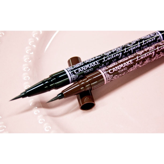 Bút kẻ mắt nước Canmake Lasting Liquid Liner Nhật Bản lâu trôi không lem nét mảnh