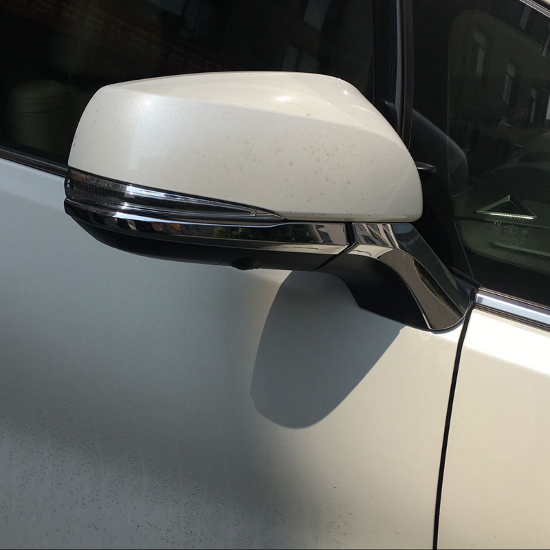 Miếng Dán Trang Trí Gương Chiếu Hậu Cho Xe Hơi Toyota Alphard Vellfire 30 2016-2019